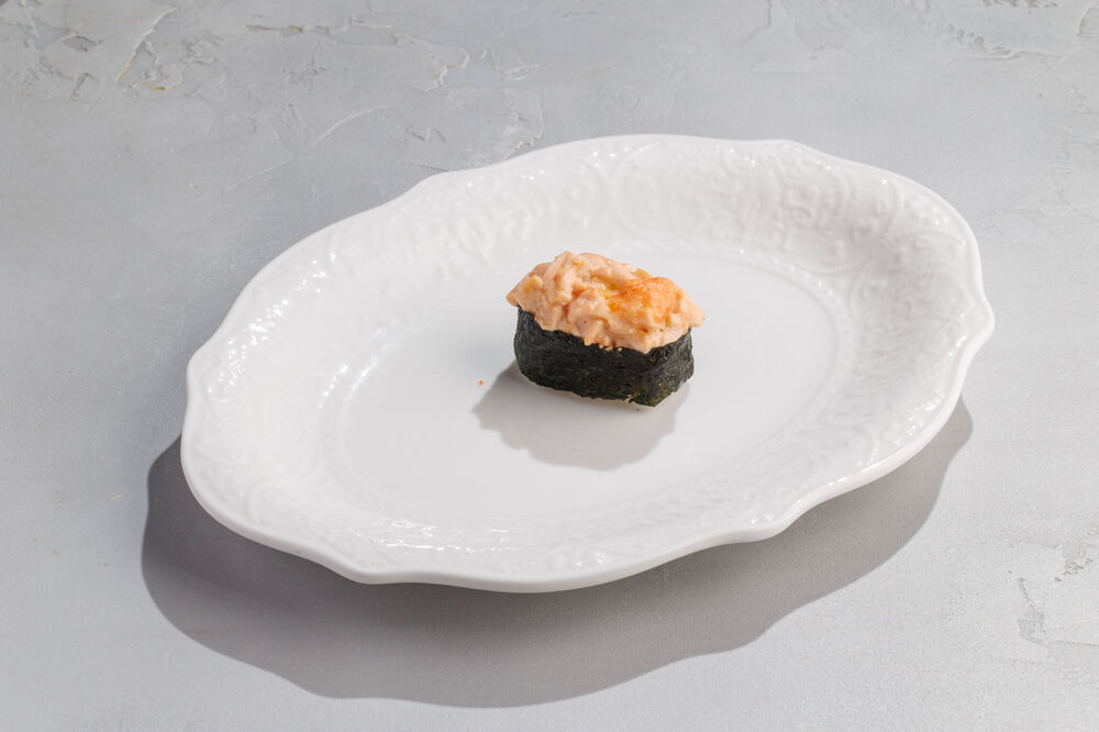 Baked sushi with tuna