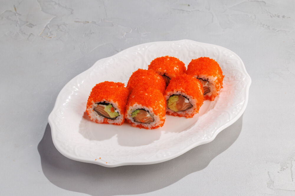 California with salmon