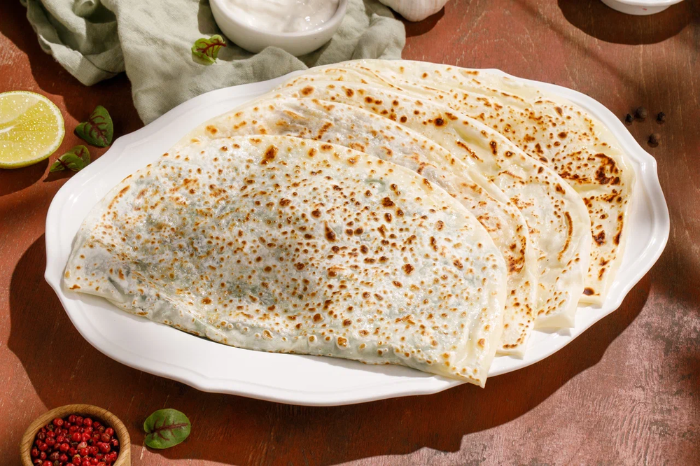 Kutab with lamb