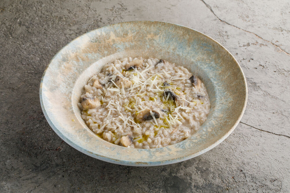 Risotto with mushrooms