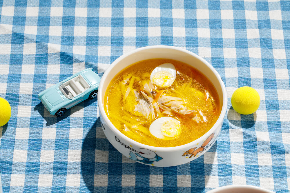 Суп-лапша с курочкой