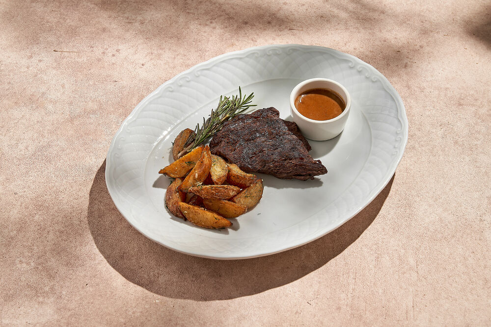 Бавет с картофелем айдахо