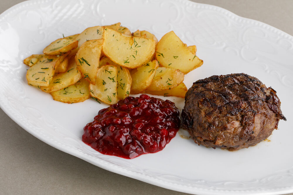 Venison steak