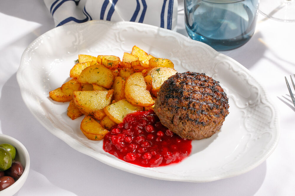 Venison steak