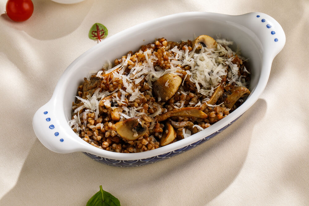 Buckwheat with mushrooms