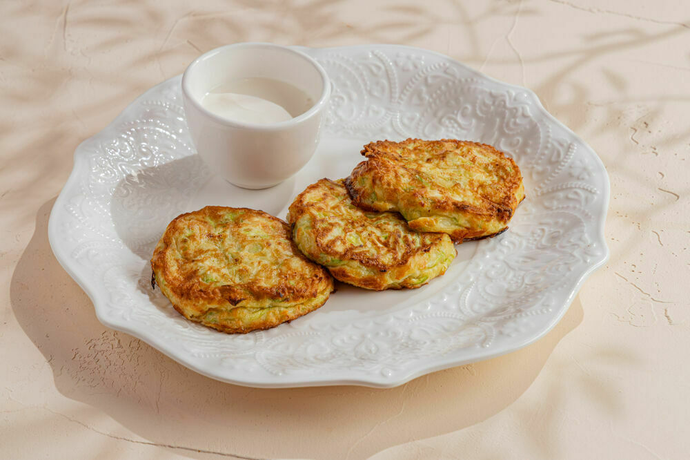 Zucchini pancakes