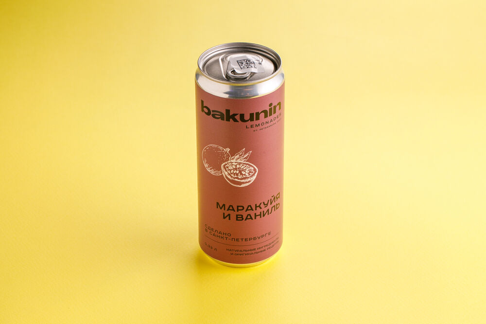 Bakunin Lemonade Passion Fruit and Vanilla