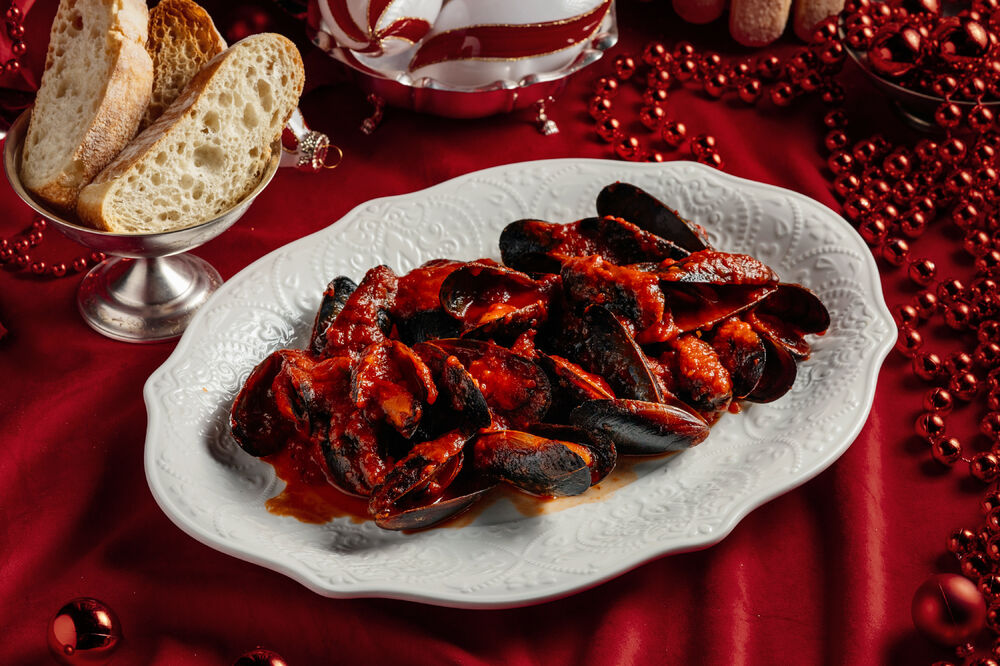 Mussels in red sauce 500 g