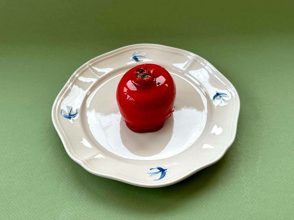 Pomegranate mousse