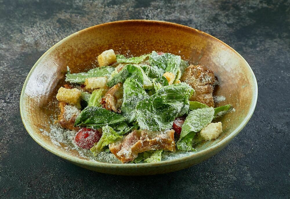 Caesar with chicken breast