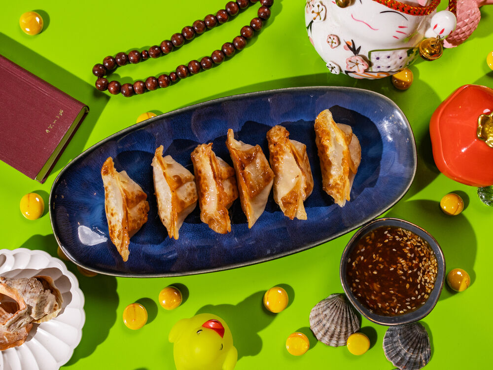 Gyoza with chicken 