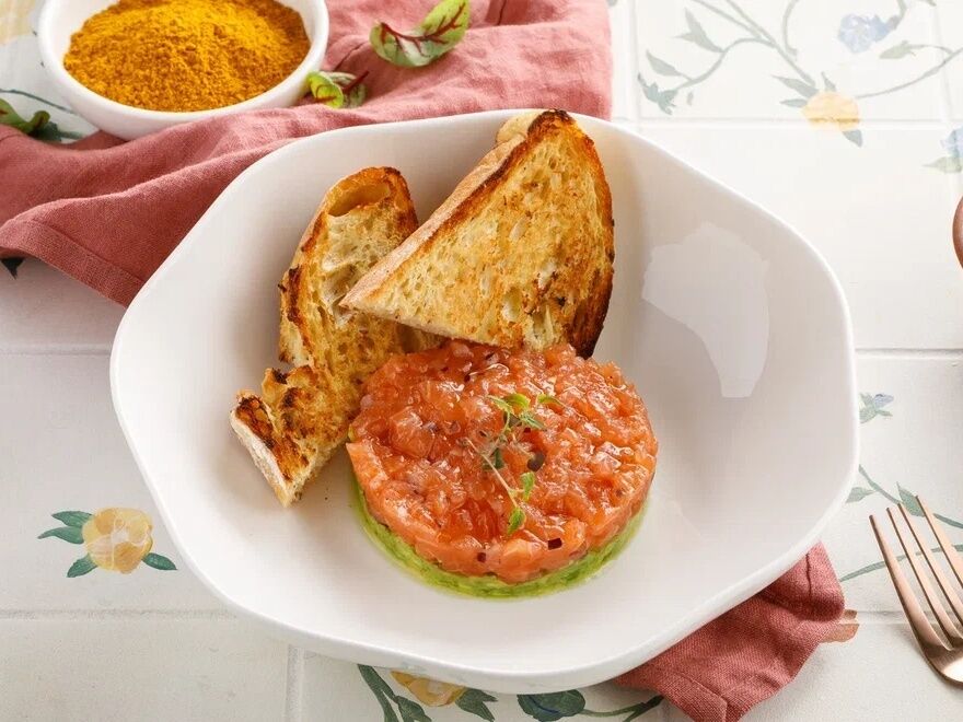 Тартар из лосося 