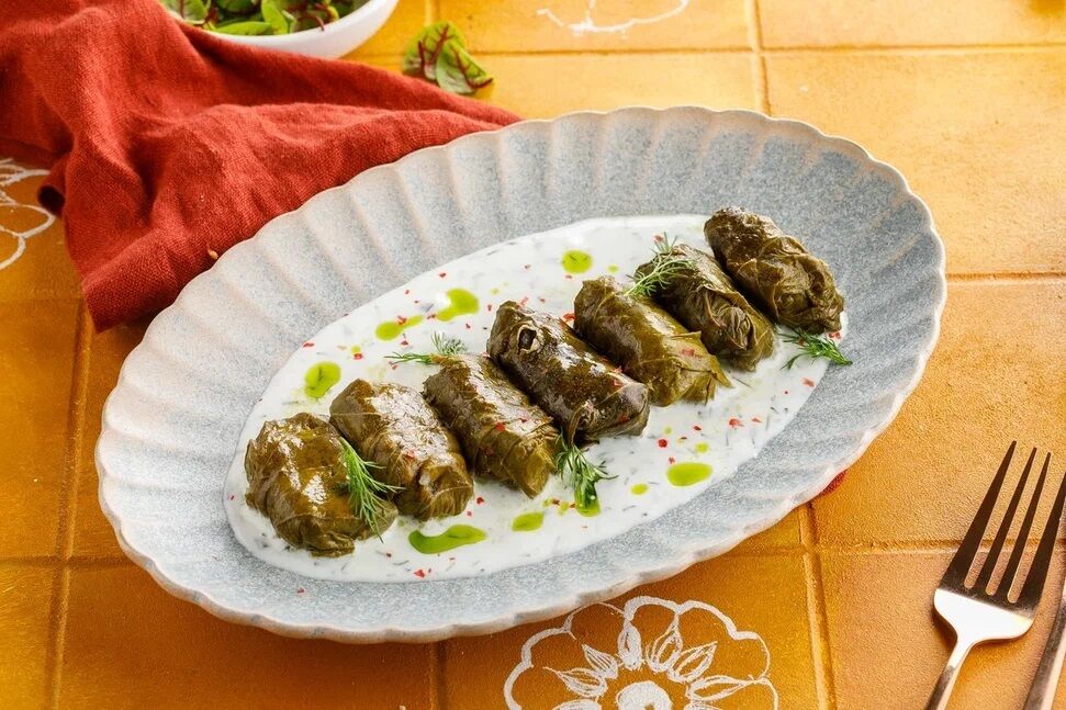 Dolma with lamb