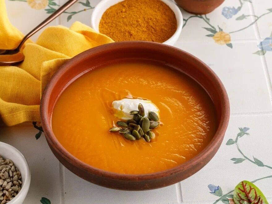 Крем-суп из тыквы