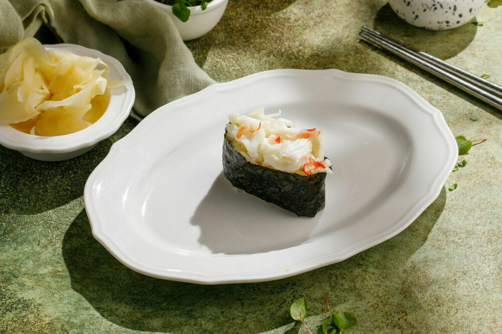 Sushi crab