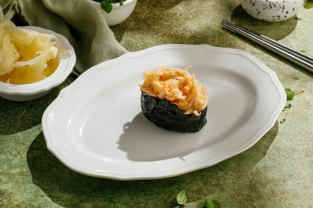 Spicy sushi crab