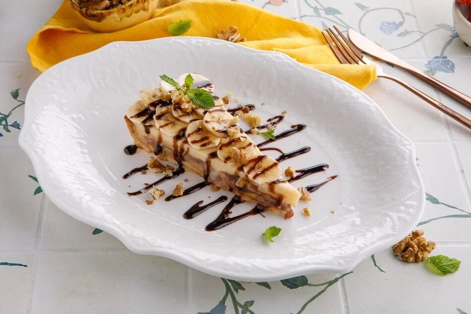 Банановый торт