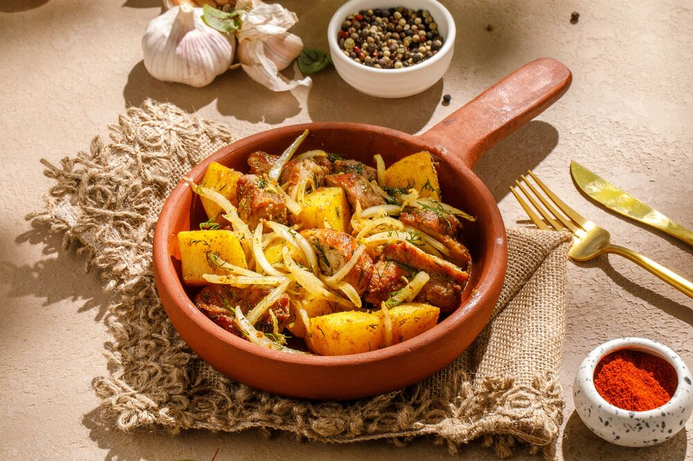 Ojahuri with chicken