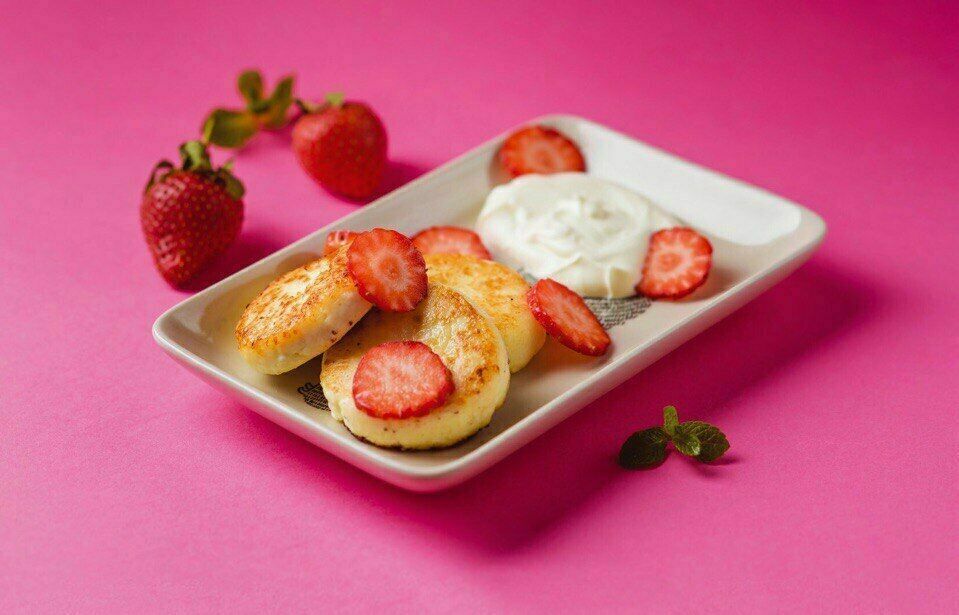 Cottage cheese pancakes