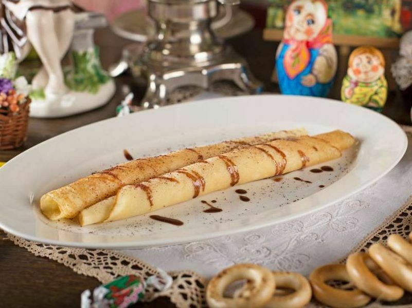 Блины с нутеллой