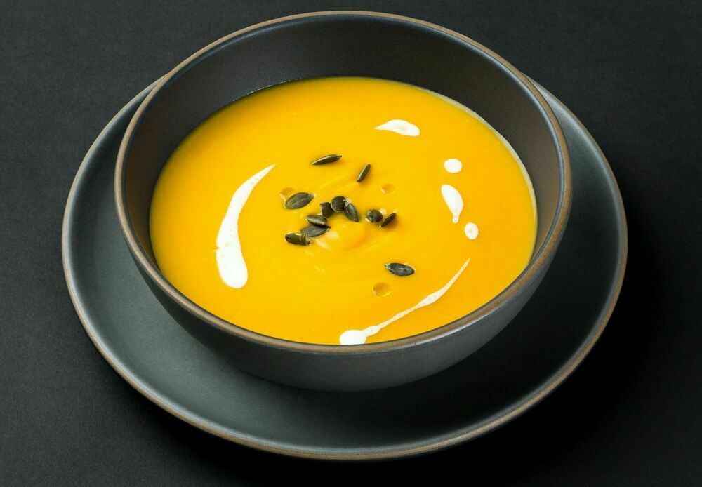 Pumpkin cream soup