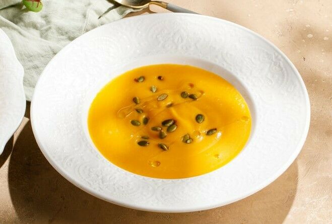  Pumpkin cream soup 