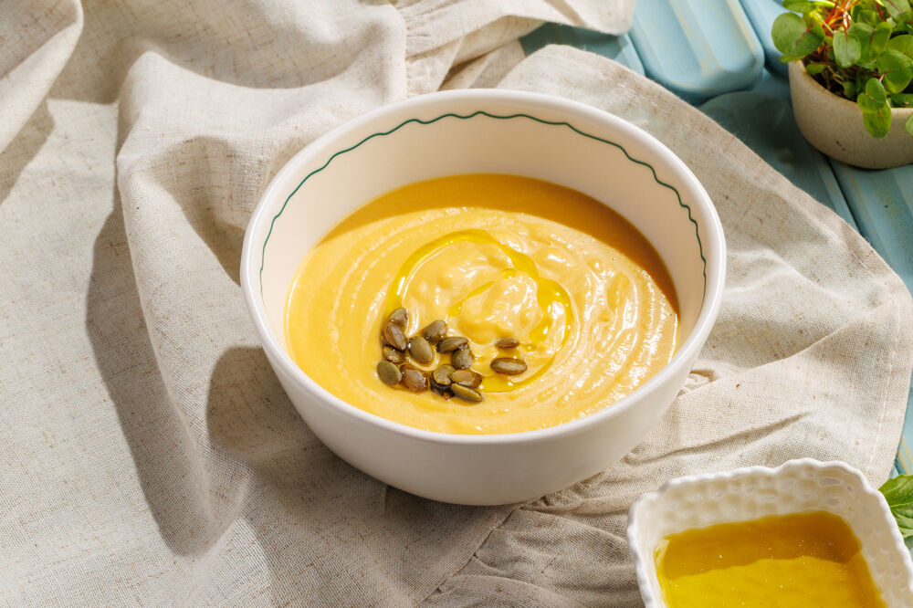  Pumpkin cream soup 