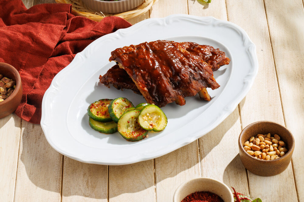 Chipotle pork ribs
