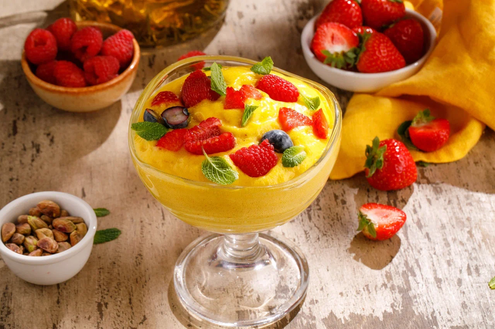 Mango mousse