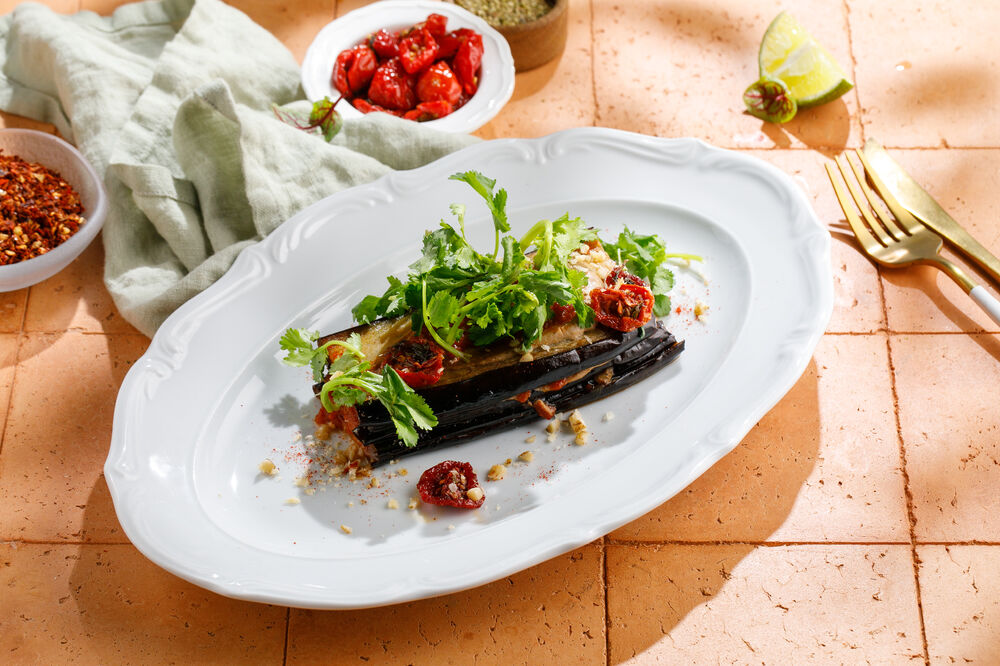 Georgian layered eggplant