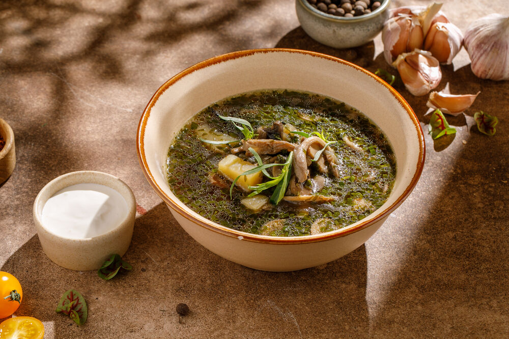 Грузинская грибная похлёбка