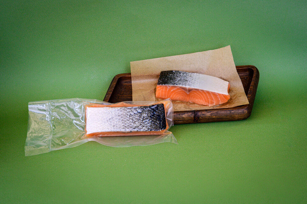 Salmon steak
