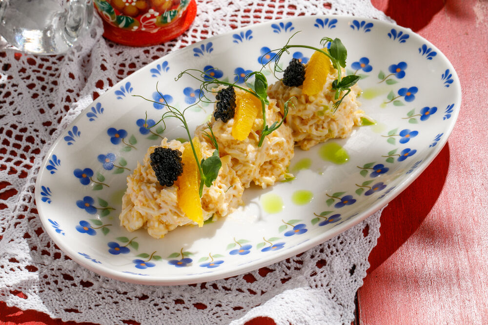 Crab salad