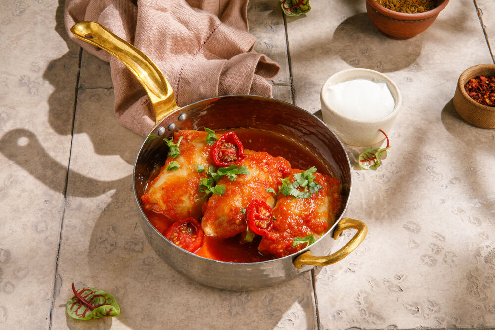 Голубцы с цыпленком 