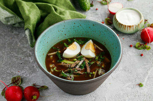 Okroshka with kvass 1 l