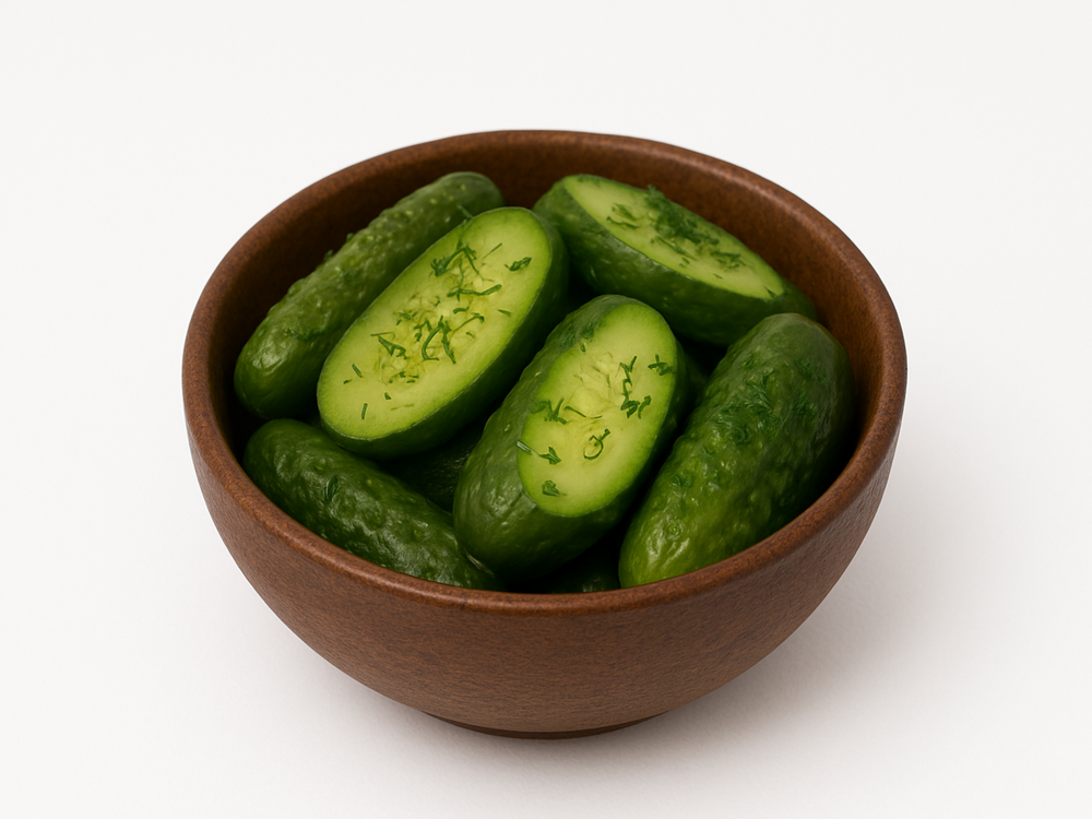Lightly salted cucumbers 50 g