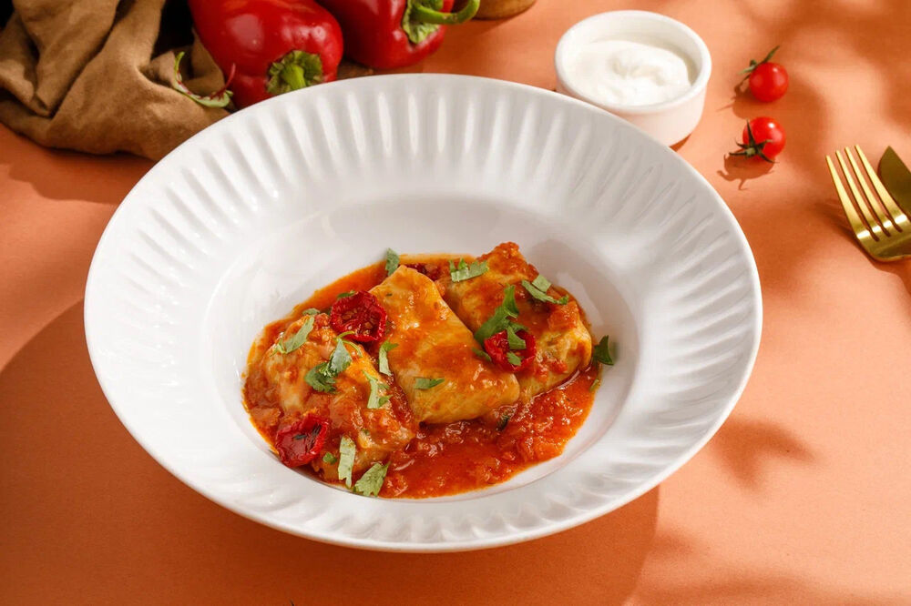 Голубцы с курицей