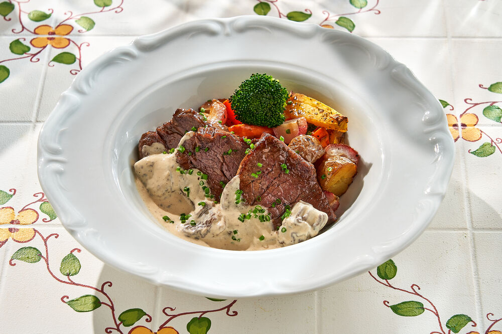 Vegetable medallions