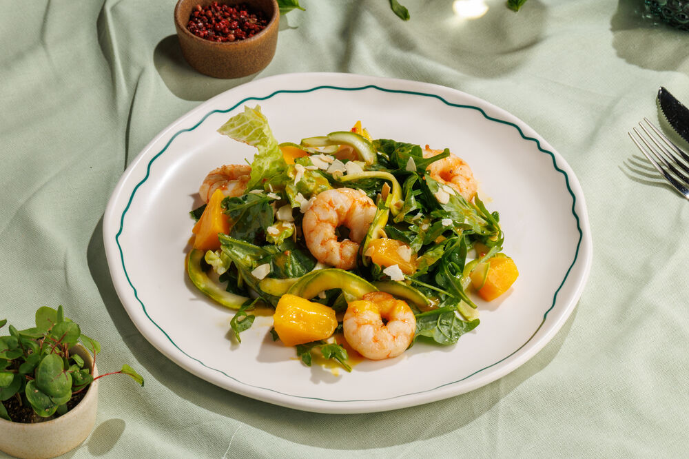 Shrimp and Mango Salad