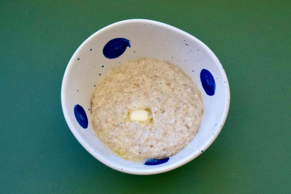 Каша овсяная на воде