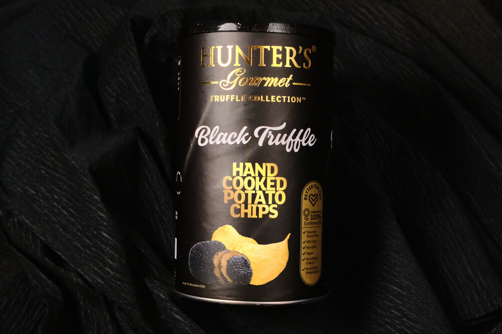 Black Truffle Flavored Chips Hunter`s