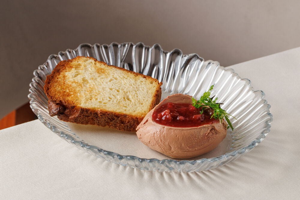 Guinea fowl liver paste