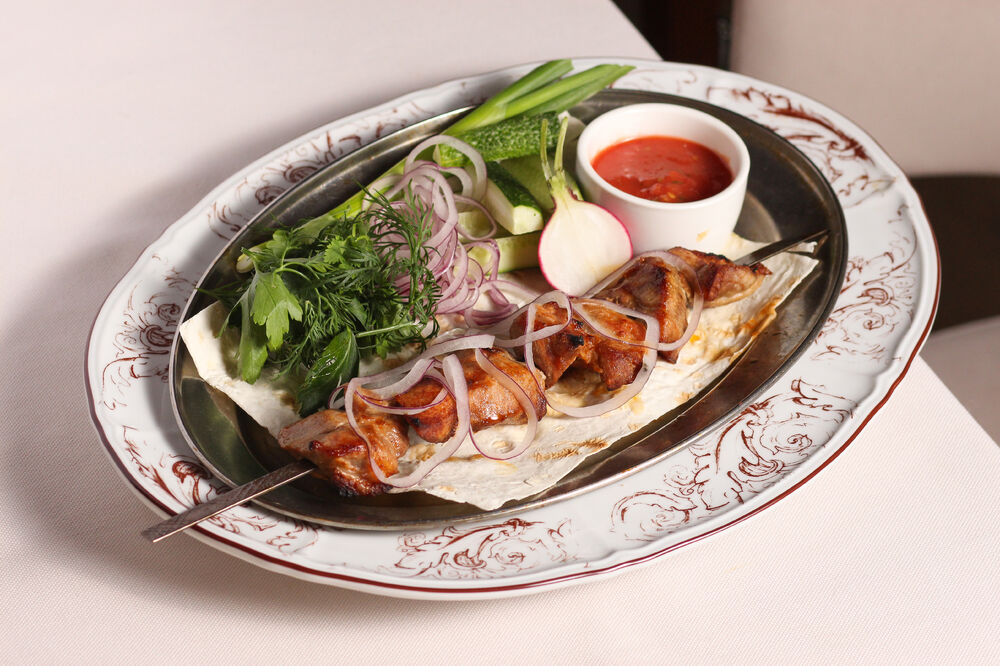 Pork shashlik