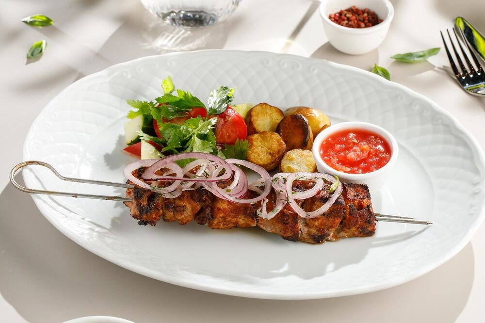 Pork shashlik