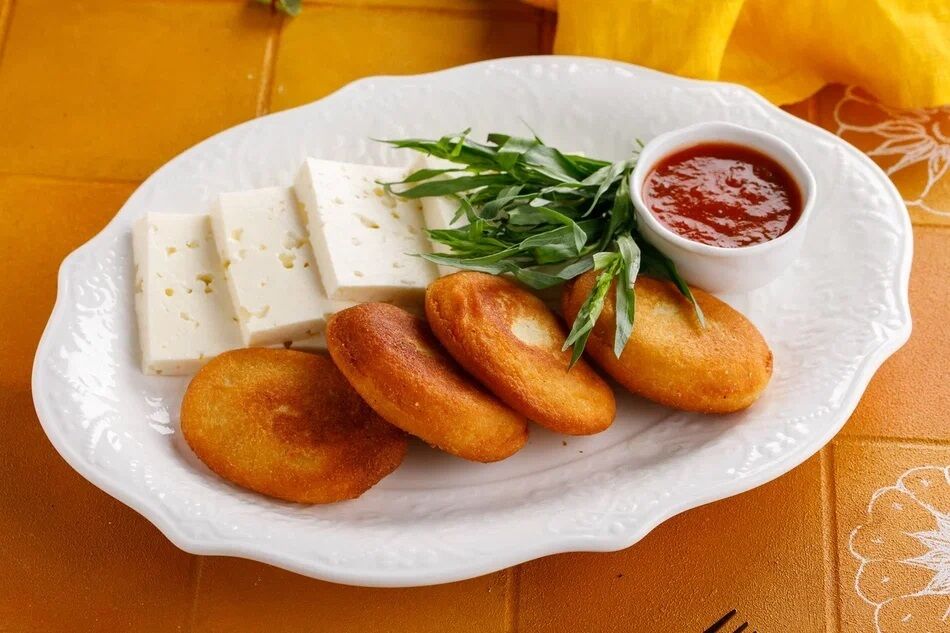 Мчади с домашним  сыром