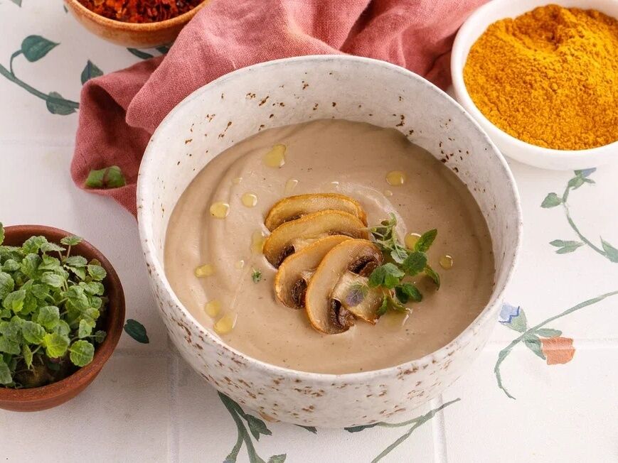 Грибной крем-суп