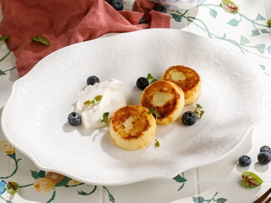 Cottage cheese pancakes