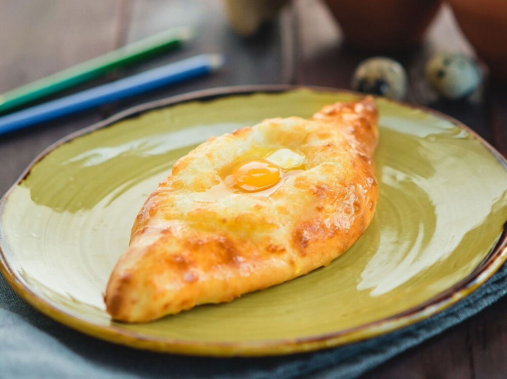 Детский хачапури по-аджарски