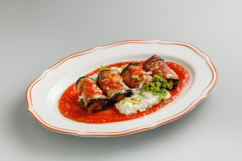 Баклажаны с мясом по-рачински