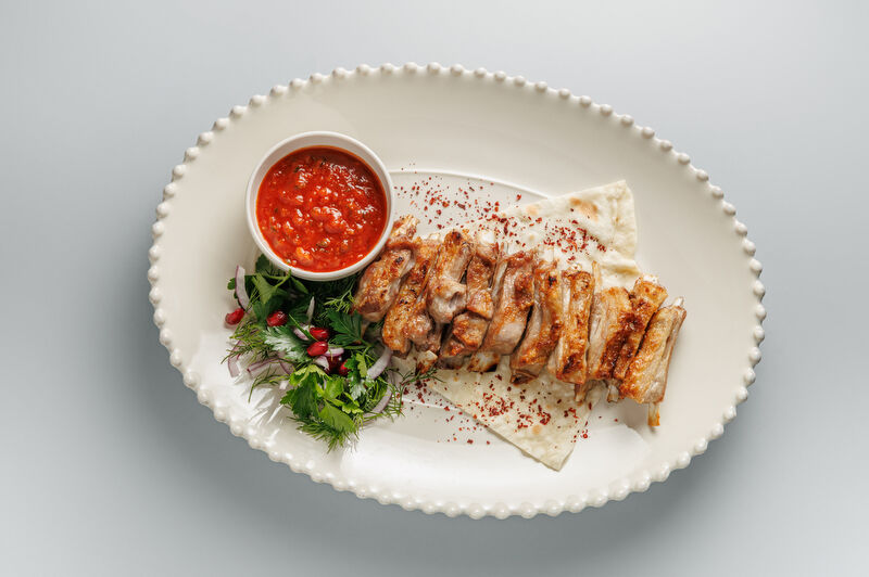 Шашлык из ребер ягненка